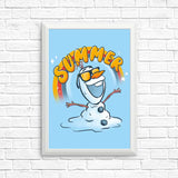 Melting Summer - Posters & Prints