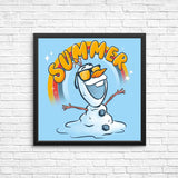 Melting Summer - Posters & Prints