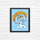 Melting Summer - Posters & Prints