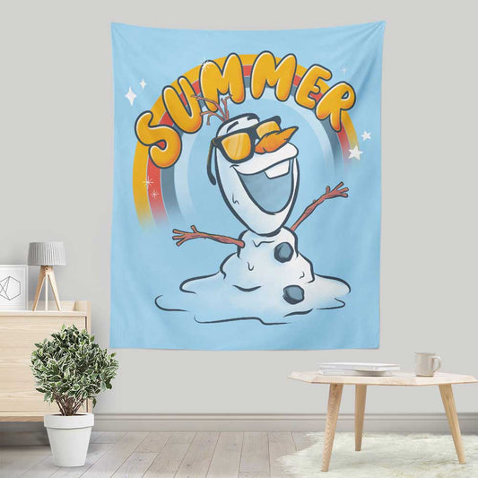 Melting Summer - Wall Tapestry