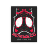 Meows Morales - Canvas Print