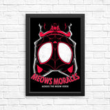 Meows Morales - Posters & Prints