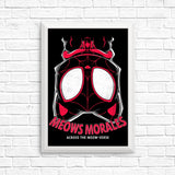 Meows Morales - Posters & Prints
