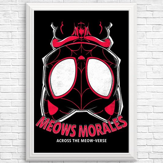 Meows Morales - Posters & Prints