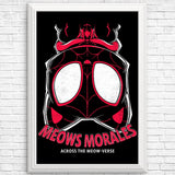 Meows Morales - Posters & Prints