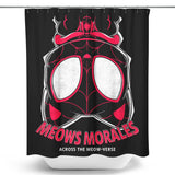 Meows Morales - Shower Curtain