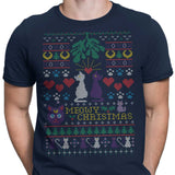 Meowy Christmas - Men's Apparel