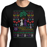 Meowy Christmas - Men's Apparel