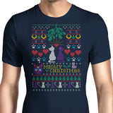 Meowy Christmas - Men's Apparel