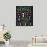 Meowy Christmas - Wall Tapestry