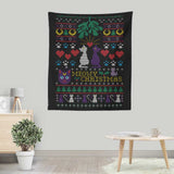 Meowy Christmas - Wall Tapestry