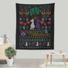 Meowy Christmas - Wall Tapestry