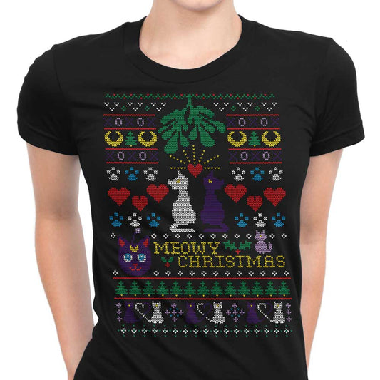 Meowy Christmas - Women's Apparel