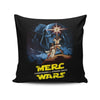 Merc Wars - Throw Pillow