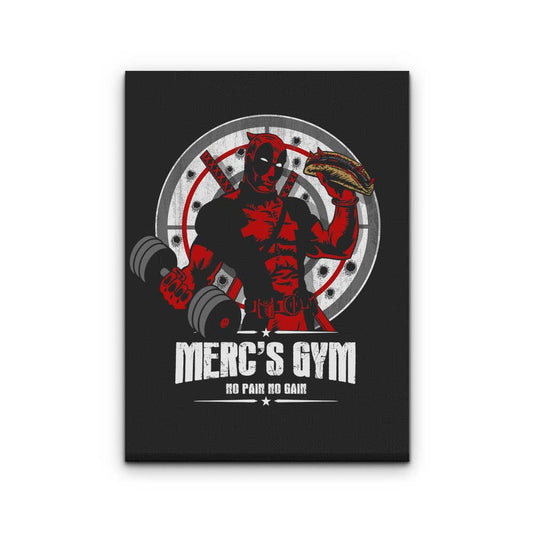 Merc's Gym - Canvas Print