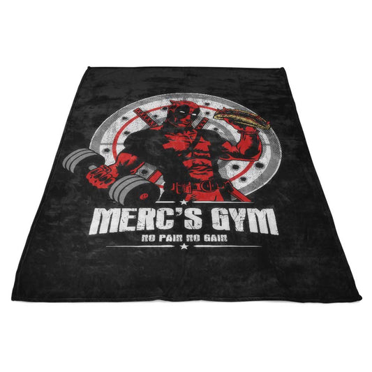 Merc's Gym - Fleece Blanket