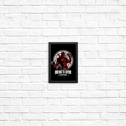 Merc's Gym - Posters & Prints