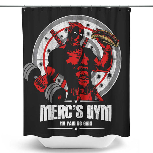 Merc's Gym - Shower Curtain