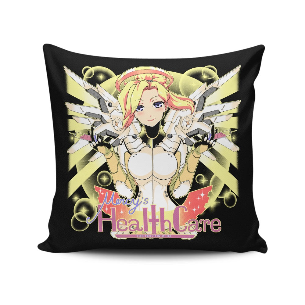 Mercy's Healthcare - Throw Pillow