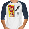 Mermaid Approves - 3/4 Sleeve Raglan T-Shirt