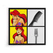 Mermaid Approves - Canvas Print