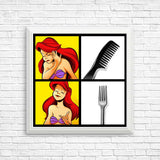 Mermaid Approves - Posters & Prints