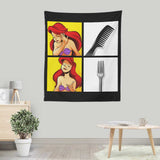 Mermaid Approves - Wall Tapestry