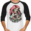 Mermaid's Rock - 3/4 Sleeve Raglan T-Shirt