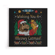 Merry Alfmas - Canvas Print