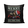 Merry All the Time Sweater - Throw Pillow