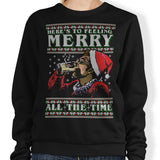 Merry All the Time Sweater - Sweatshirt