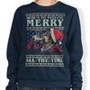 Merry All the Time Sweater - Sweatshirt