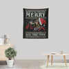 Merry All the Time Sweater - Wall Tapestry
