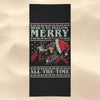 Merry All the Time Sweater - Towel