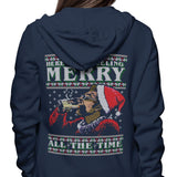 Merry All the Time Sweater - Hoodie