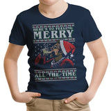 Merry All the Time Sweater - Youth Apparel