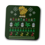 Merry Chocobo - Coasters