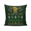 Merry Chocobo - Throw Pillow