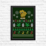Merry Chocobo - Posters & Prints