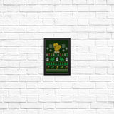 Merry Chocobo - Posters & Prints