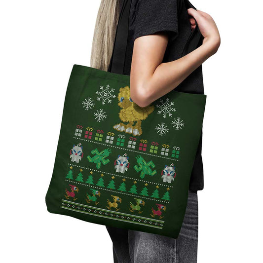 Merry Chocobo - Tote Bag