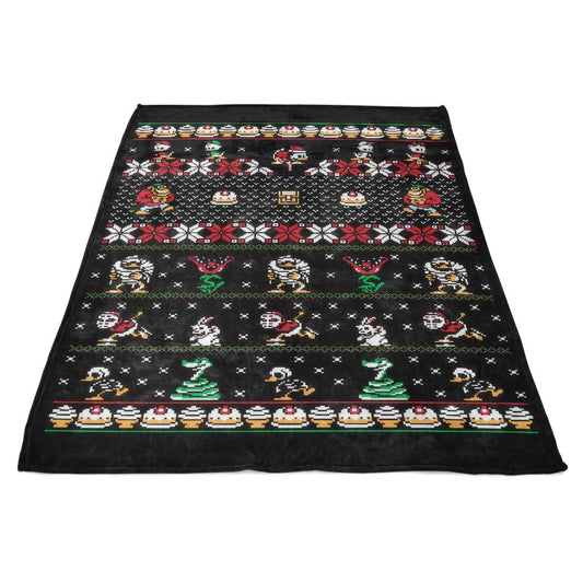 Merry Christmas Uncle Scrooge - Fleece Blanket