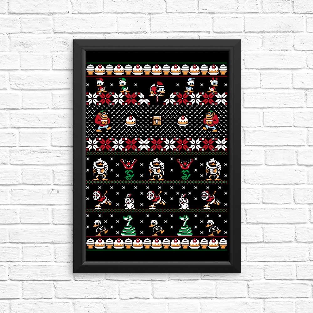 Merry Christmas Uncle Scrooge - Posters & Prints