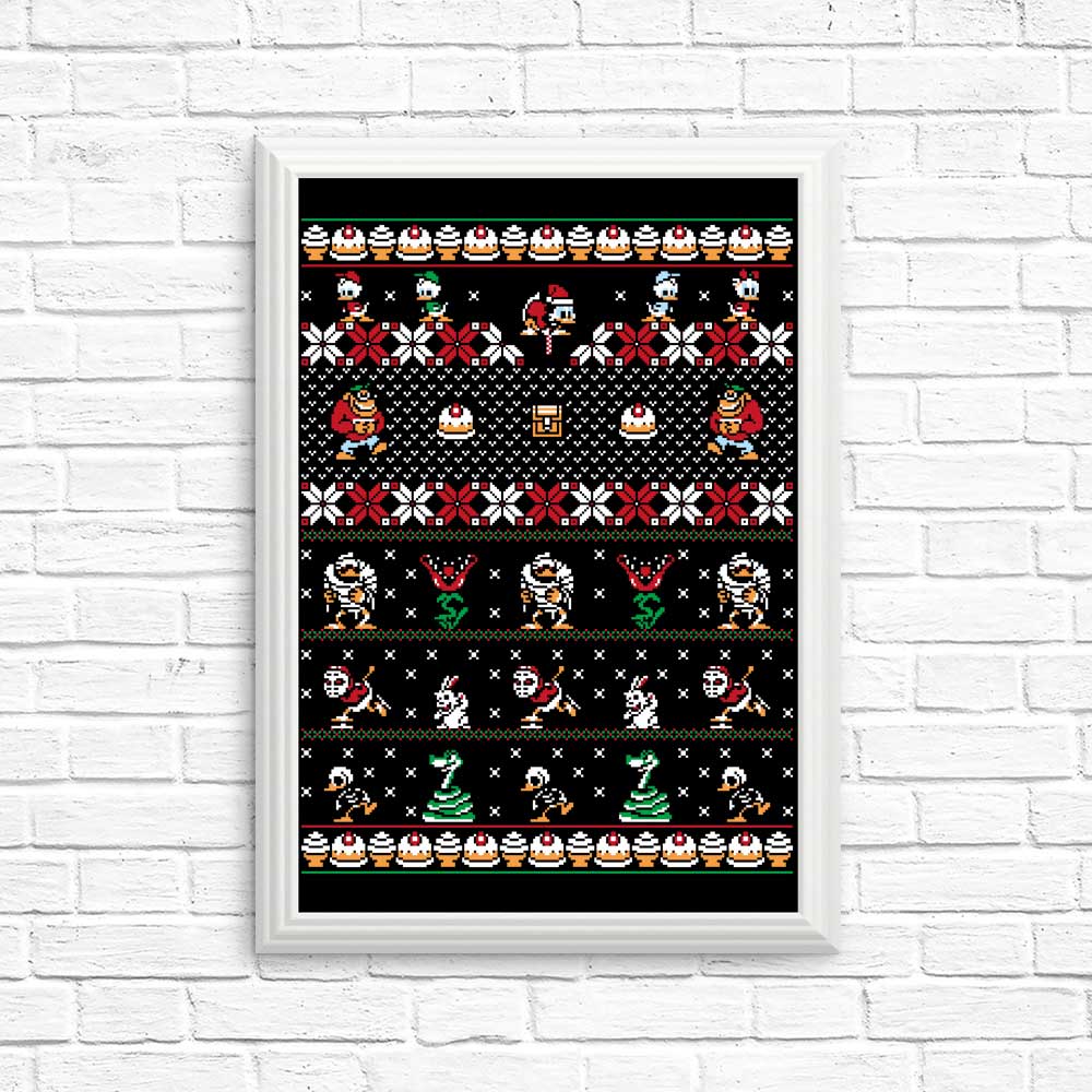 Merry Christmas Uncle Scrooge - Posters & Prints