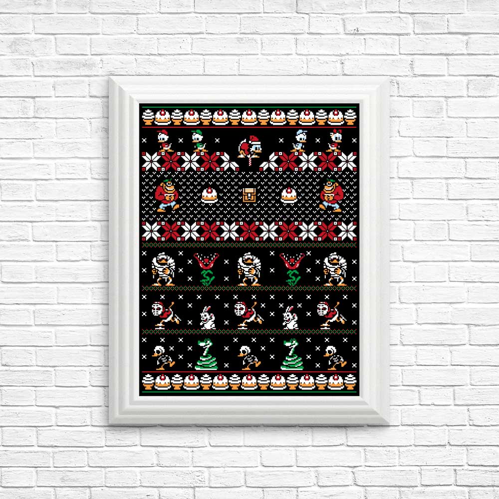 Merry Christmas Uncle Scrooge - Posters & Prints