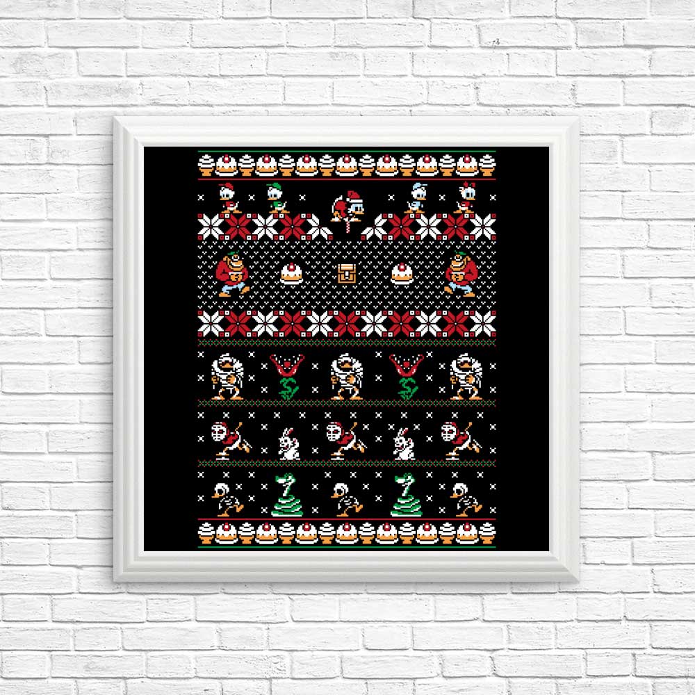 Merry Christmas Uncle Scrooge - Posters & Prints