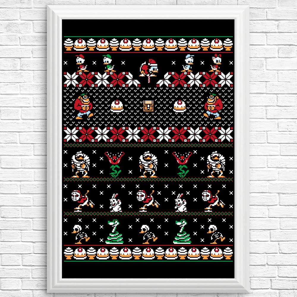 Merry Christmas Uncle Scrooge - Posters & Prints