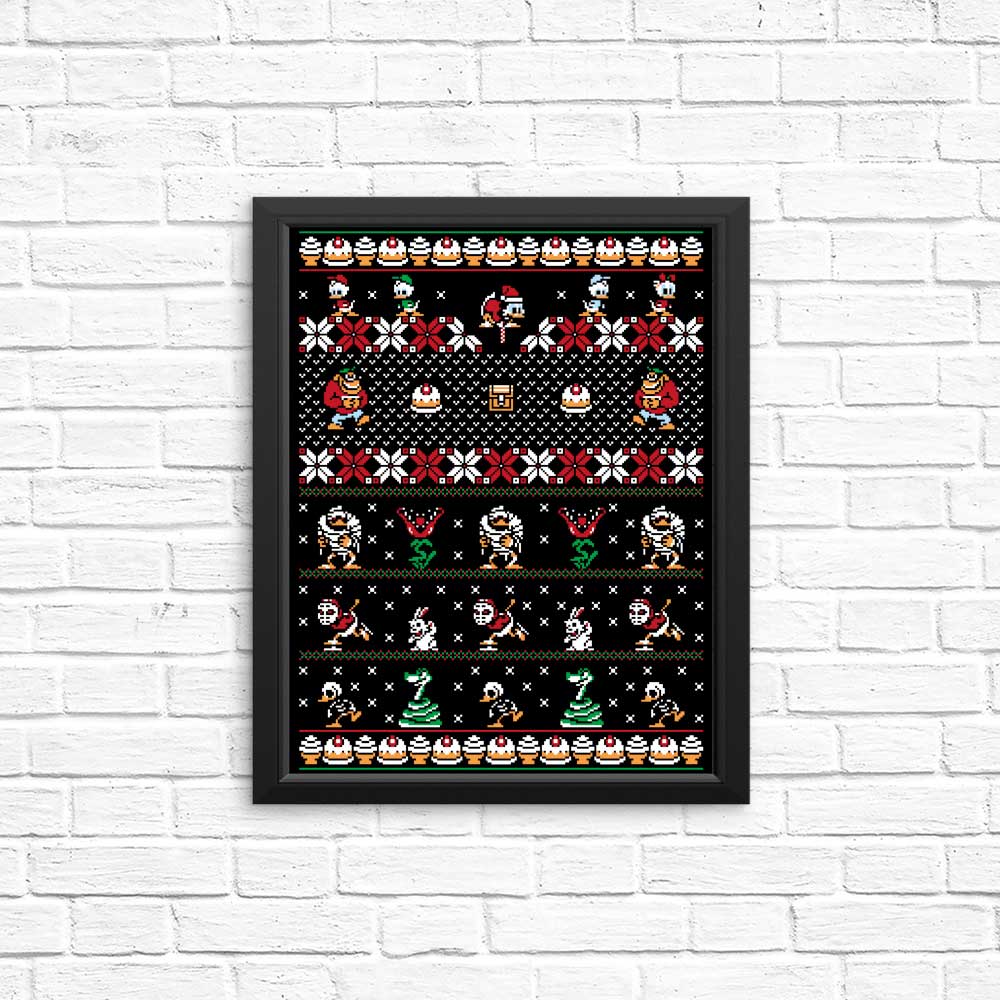 Merry Christmas Uncle Scrooge - Posters & Prints