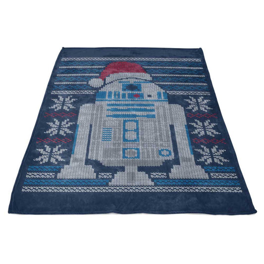 Merry Droidmas - Fleece Blanket