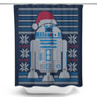 Merry Droidmas - Shower Curtain